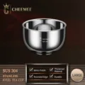Double wall 304 stainless steel tea cup, large size 170ml metal tumbler with mirror polish. - Large 170ml / Silver