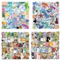 200 Stk. Süße Ozean Tiere Cartoon Graffiti Aufkleber Wasserdichte Sticker für Laptop Koffer - Meerestiere & Strandtiere - 200 Stk.