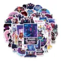 K-Pop Demon Hunters Anime Cartoon Graffiti Sticker Set für Koffer und Laptop Dekoration. - 50 Stück/Packung