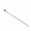 Long stainless steel baby milk powder stirring spoon, 21cm length with narrow spoon head. - 304 Stainless Steel Long Stirring Rod