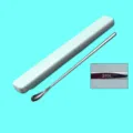 Stainless steel milk powder stirring rod with portable storage box for baby feeding. - 316 Short Stirrer with Green Box