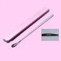 Stainless steel milk powder stirring rod with pink storage case for baby long spoon - 316 Long Stirrer with Pink Box