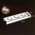 Support de couverts en acier inoxydable rangement de cuisine pour couteau fourchette cuillère - 4 Fentes / Couleur Acier