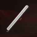 Transparent plastic storage tube packaging case for cutlery spoon long rod container clear box - 24cm Single White Box (Long)