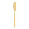 Couteau a beurre dore en acier inoxydable spatule pour tartiner confiture pain fromage - Couteau à beurre doré