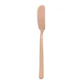Couteau à beurre en acier inoxydable cuivré, idéal pour tartiner confiture et beurre. - Couteau à beurre or rose