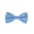Hellblaue Satin Fliege für Kinder, klassisches einfarbiges Design für formelle Feste. - Light Blue (Bulk)