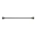 Detailed close-up shot of metal collar bar, elegant gunmetal finish, classic accessory. - Gun Black