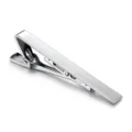 Silver metal tie clip for men business formal wear classic tie bar accessory new style - Silver