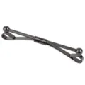 Schwarze Metall Hemd Kragenstange fur Herren Kragenclip Krawattennadel Anzug Zubehoer - Gunmetal