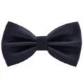 Nœud Papillon Noir Homme Motif Losange Texturé Élégant Cérémonie Mariage Costume Style - Noir