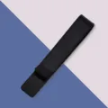 Edelstahl schwarze Krawattenklammer Geldklammer, elegantes Metall Design für Herren. - Krawattenklammer / Gebürstetes Schwarz