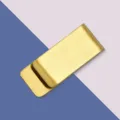 Premium edelstahl gebürstet gold geldklammer und brieftasche clip für bargeld karten. - Geldklammer / Gebürstetes Gold