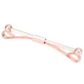Rose gold metal mens collar pin shirt tie bar for stylish fashion daily clothing - Rose Gold
