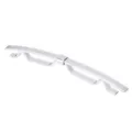 Zilveren metalen overhemd kraagstaaf pin clip voor mannen formele das accessoirehouder. - Zilver