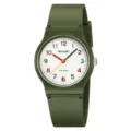 Orologio al Quarzo Verde SKMEI con Numeri Colorati e Cinturino in Silicone per Studenti - Blu zaffiro