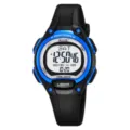 SKMEI Kids Digital Watch Waterproof 50M LED Backlight Multifunction Sports Watch for Students - Black Blue