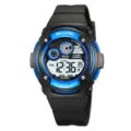 SKMEI Bambini Digitale Sport Orologio Multifunzione Impermeabile LED Luce Orologio per Ragazzi - Blu nero