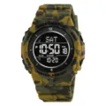 Orologio sportivo digitale mimetico impermeabile tattico da uomo orologio da polso - Verde Militare Camo