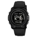 Orologio sportivo digitale impermeabile SKMEI da uomo, cronografo elettronico outdoor. - Nero Quadrante Nero