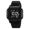 Montre numérique multifonctionnelle SKMEI pour sport de plein air étanche et élégante. - Noir Cadran Noir