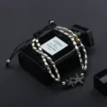 Europäische Retro doppellagige Metallperlen Fußkette mit Seestern Anhänger Schmuck. - 01 Seestern-Stil 9459