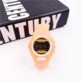 Orologio digitale trasparente per bambini, orologio sportivo elettronico per ragazzi e ragazze. - Rosa
