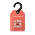 Wardrobe sachet scented air freshener hanging bag for closet aroma lavender fragrance - Rose English