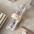 Portable travel toothbrush cup set with toothpaste and cute bear buckle for trips. - Little Bear Travel Toothbrush Case