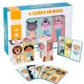 Bloques de rompecabezas de madera juguete educativo temprano 3d para ninos ninas jugar - Bloques de Puzzle de Personajes Versátiles