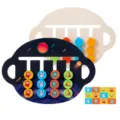 Wooden Monster Memory Chess Toy Color Sorting Logic Game Kids Educational Puzzle - Space Style