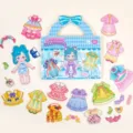 Set di bambole magnetiche da vestire per bambini, simpatici giocattoli da principessa. - Stile Principessa Blu