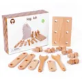 Set di giocattoli con strumenti di riparazione in legno per bambini, kit di gioco. - Cassette degli attrezzi per bambini