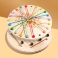 Wooden 2-in-1 children educational puzzle toy rope tangling and magnetic game for kids development. - Rope Untangling Game + Magnetic Chess 2-in-1
