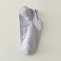 Calcetines cortos de algodón para mujer primavera verano transpirables casuales y cómodos - Talla única / Púrpura Leche