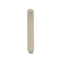 Beige lederen elastische penlusoog houder voor notebook tablet stylus etui tas. - Grijs