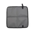Portable Grey Oxford Cloth Folding Outdoor Camping Seat Cushion Waterproof Picnic Pad - Gray