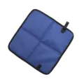 Blue portable folding camping seat cushion, wear-resistant oxford cloth outdoor picnic mat. - Blue