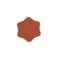Sous-verre hexagonal en cuir PU de qualité supérieure, tapis de table étanche pour tasses. - Marron