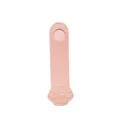 Pink PU leather cute animal paw pen sleeve variant style for students and office. - Pink