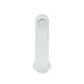 Cute paw shape PU leather pen sleeve minimalist student stationery case portable bookmark holder - Light Blue
