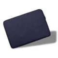 Funda para ordenador portatil de tela Oxford acolchada bolsa de proteccion de negocios - 11" / Azul oscuro + terciopelo