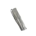 Estuche transparente minimalista bolsa de almacenamiento lapicero para estudiantes - Gris