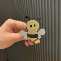 Süße Glitzer Biene Haarklammer für Kinder, glänzendes Gold und Silber Haaraccessoire, Kopfschmuck. - Biene Haarspange (N2-5)