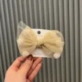 Kids Gold Mesh Bow Hair Clip Cute Princess Hairpin Girls Fashion Hair Accessories - Hair Clip Style / Gold