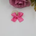 DIY Handgemaakte Roze Satijn Strik Haaraccessoire Cadeau Decoratie Ambacht Materiaal - Strik Stijl (16) / Rozerood