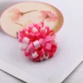 Handgemachte rosafarbene Schleife Blumen Haarschmuck, süße DIY Haarnadel für Kinder Mädchen - Lotosrosa