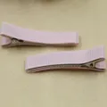 Handgefertigte rosa bandummantelte sicherheitsspangen fur diy haaraccessoires, top qualitat. - 4.8cm Packung / Hellrosa