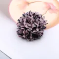 Stoff Blume DIY Haarschmuck, rosa und dunkelblaue mehrschichtige Netz Pom-Pom Material. - Neu Königsblau Halbfabrikat (C1-5)