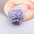 Lila Stoffblume Haarschmuck DIY Material, ideal für Kinder Haarspangen und Schuhe Dekoration. - Neu Violett Halbfabrikat (C1-5)